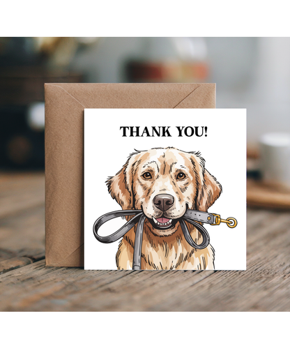 Thank you golden labrador