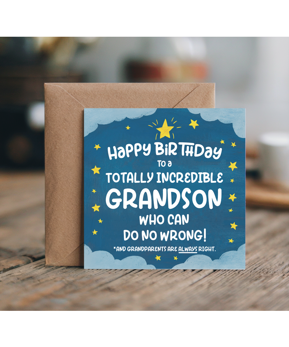 Happy Birthday to a totally incredible grandson who can do no wrong