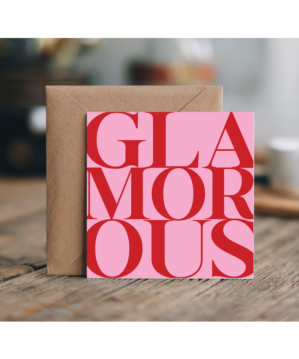 Pink and Red GLAMOROUS
