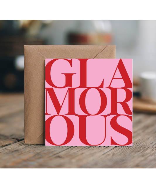 Pink and Red GLAMOROUS