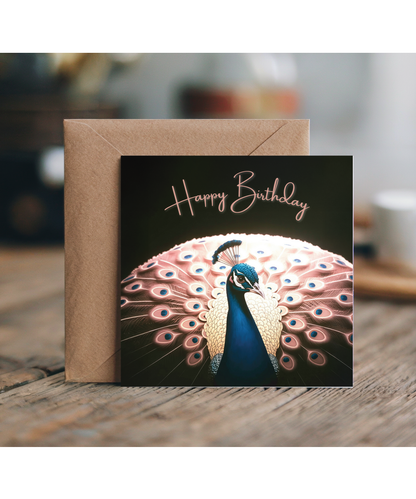 Happy Birthday Peacock