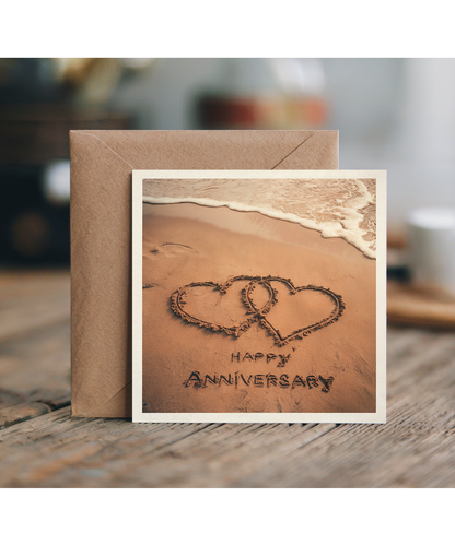 happy anniversary beach