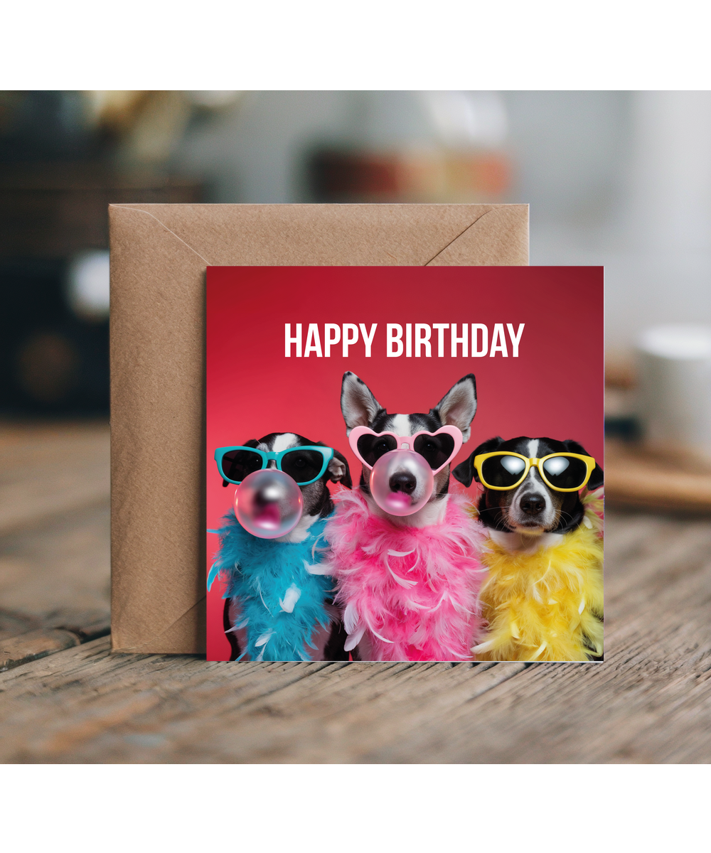 Happy Birthday Party Dogs