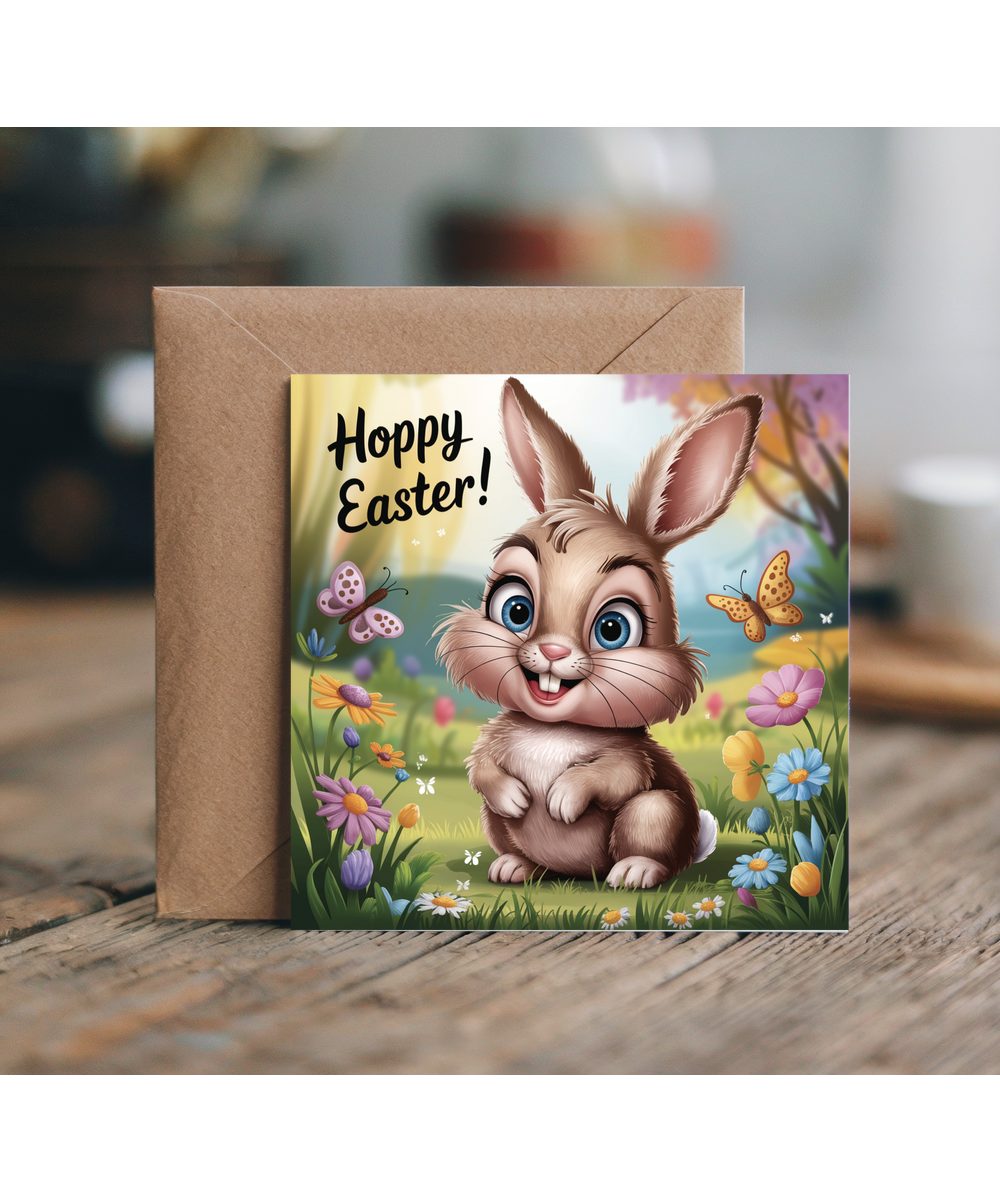 hoppy easter, adorable bunny
