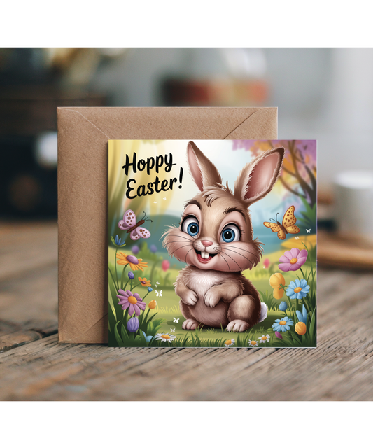 hoppy easter, adorable bunny