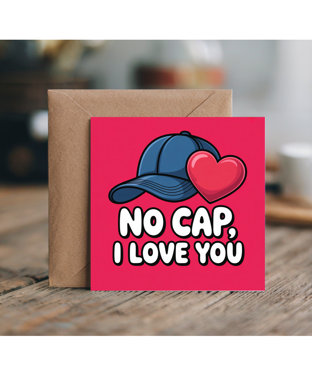 no cap, I love you