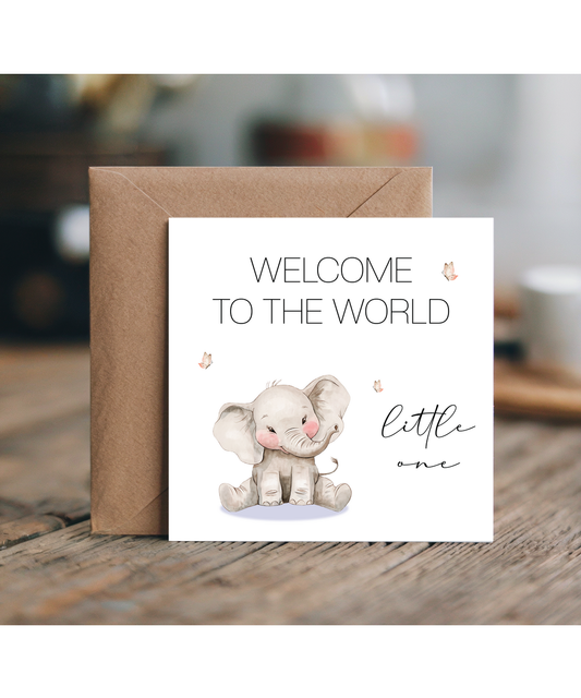 Welcome to the world little one elephant
