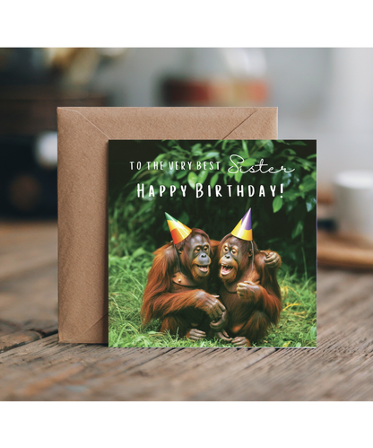 Happy Birthday, to the very best Sister orangutan