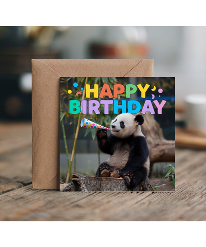 Happy Birthday panda