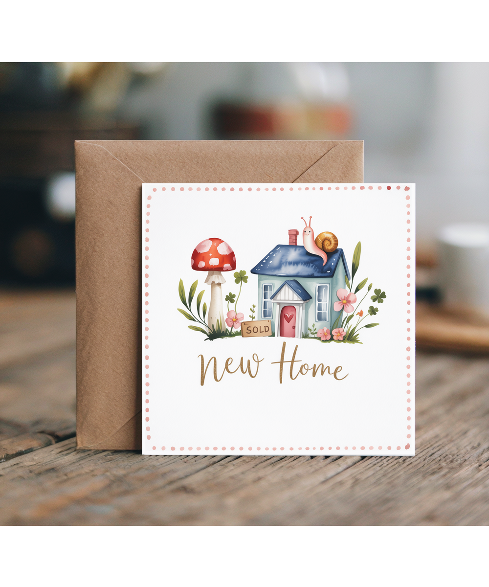 new home card snail