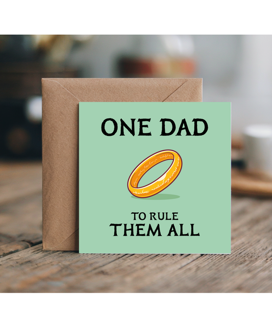 One Dad to Rule Them All