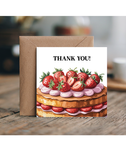 Thank you cake