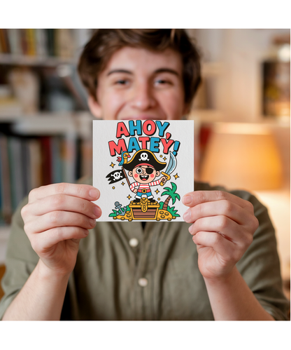 Ahoy Matey Kiddy pirate