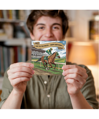 Off to the Races – Happy Birthday!