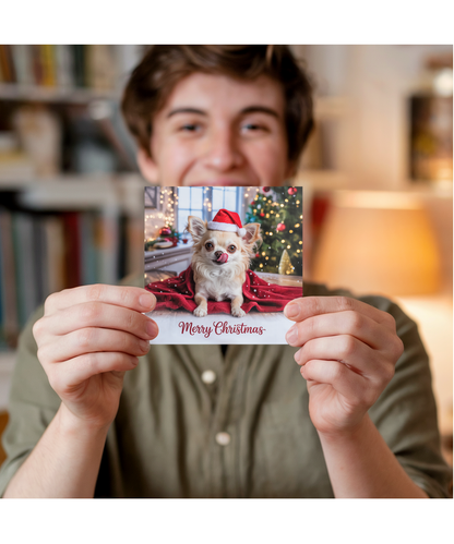 Merry Christmas adorable chihuahua