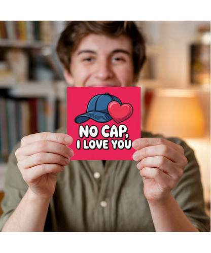 no cap, I love you