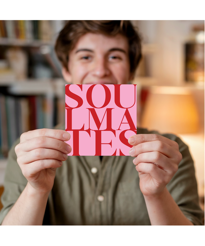 Valentines Pink and Red SOULMATES