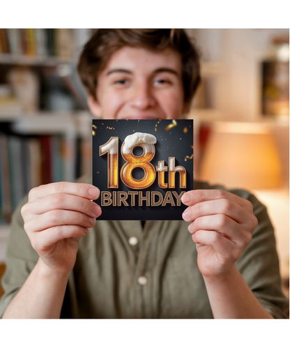 Happy 18th birthday beer