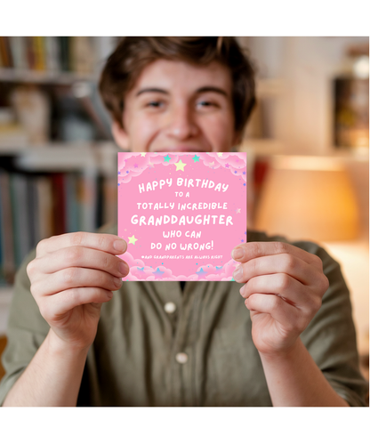 Happy Birthday to a totally incredible granddaughter who can do no wrong
