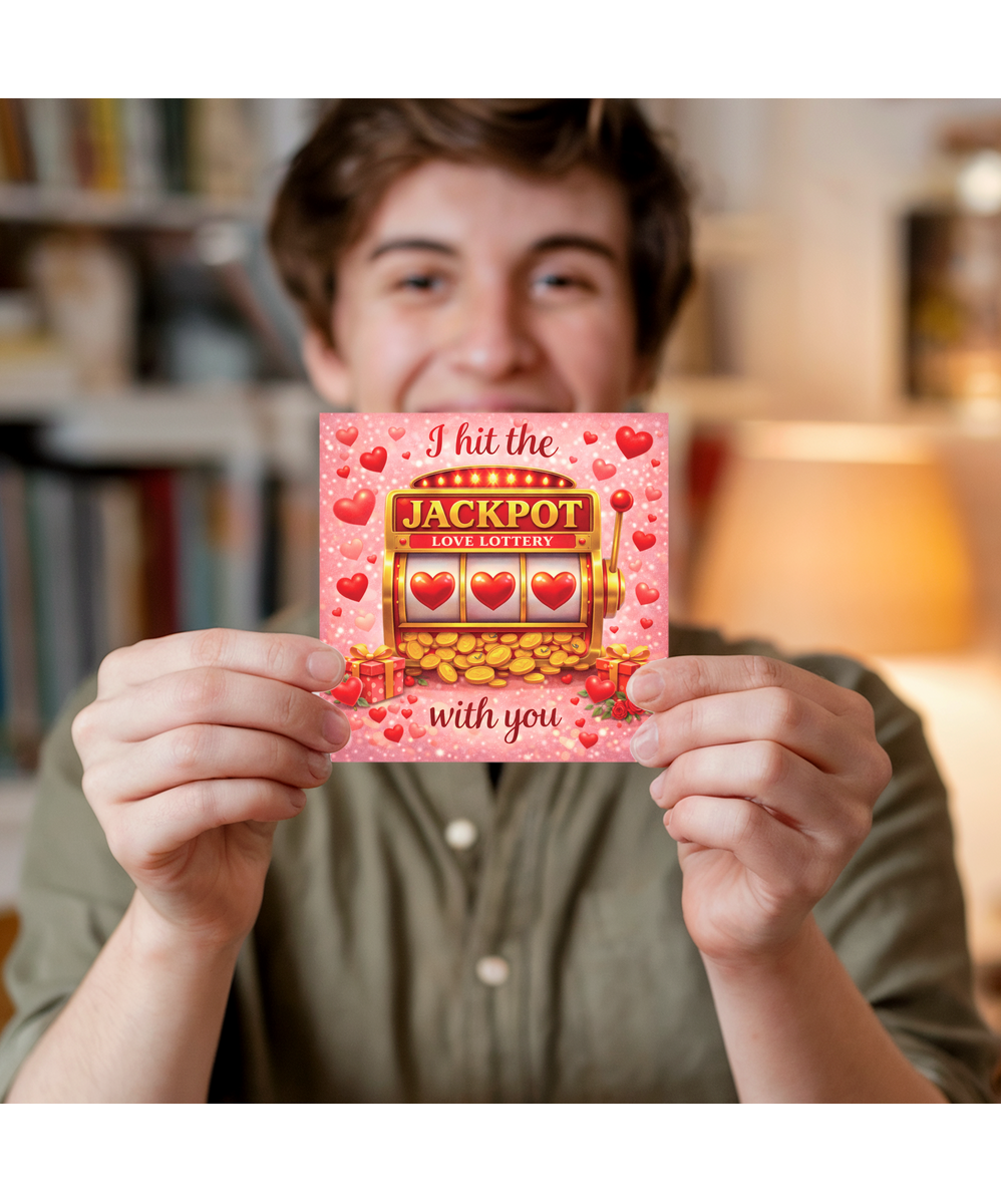 I hit the jackpot with you
