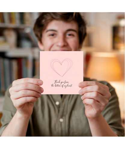 Thank You from the Bottom of My Heart Card