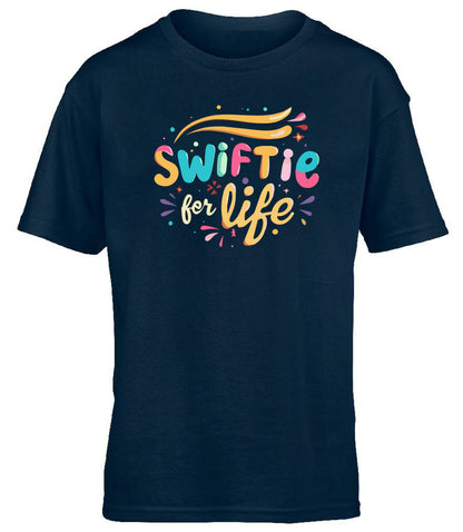 Swiftie for Life Childrens T-shirt