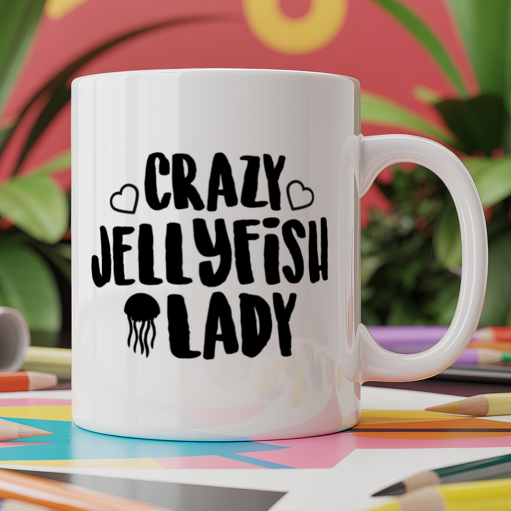 Crazy jellyfish lady
