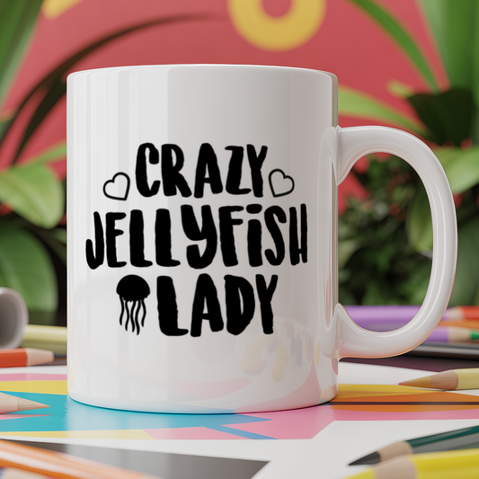 Crazy jellyfish lady