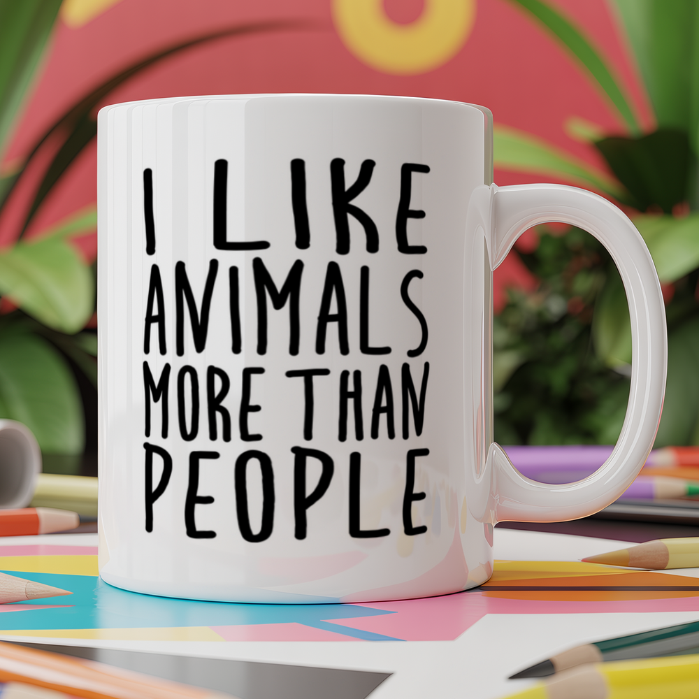 I like animals more than people