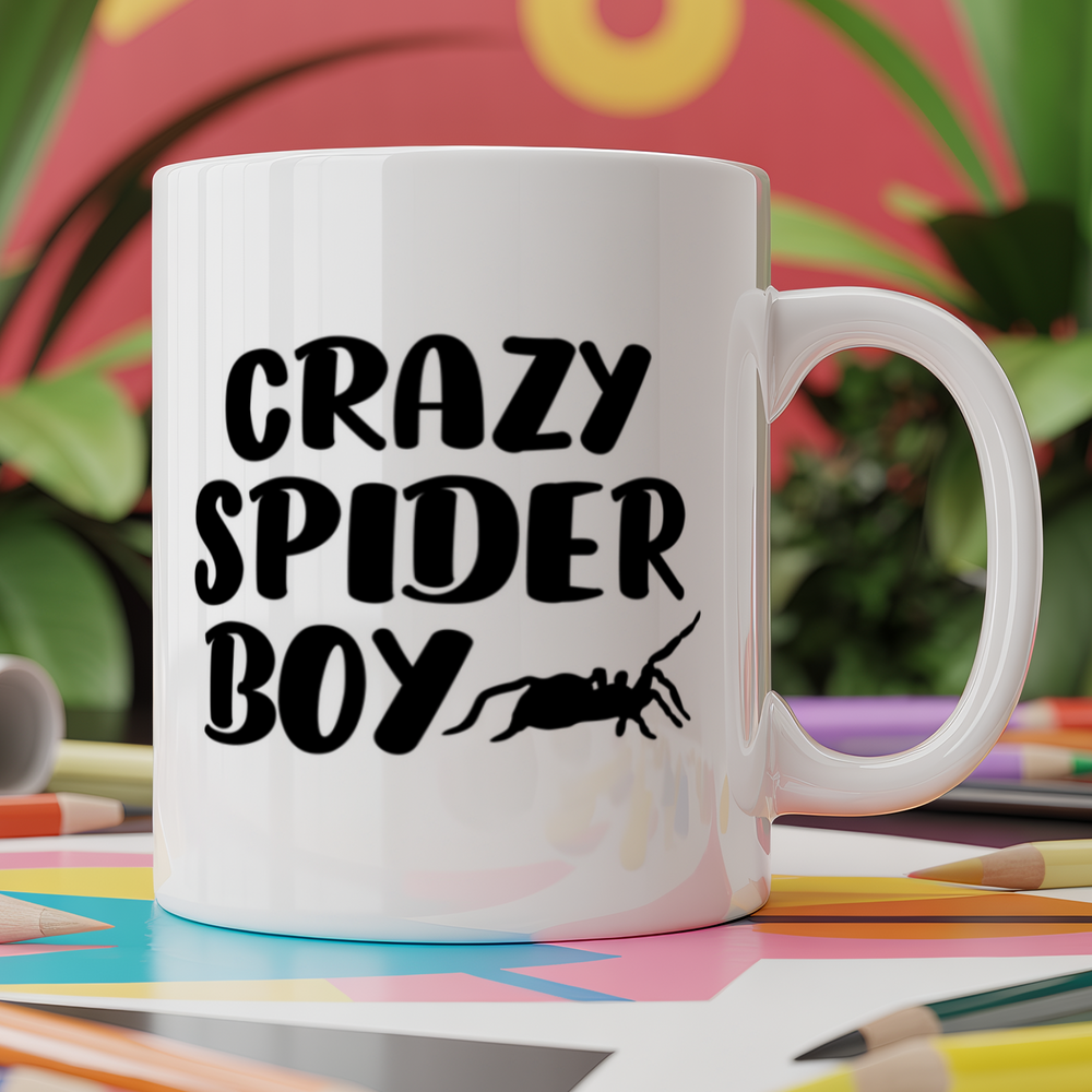 Crazy spider boy
