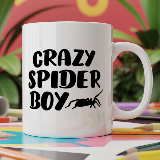 Crazy spider boy
