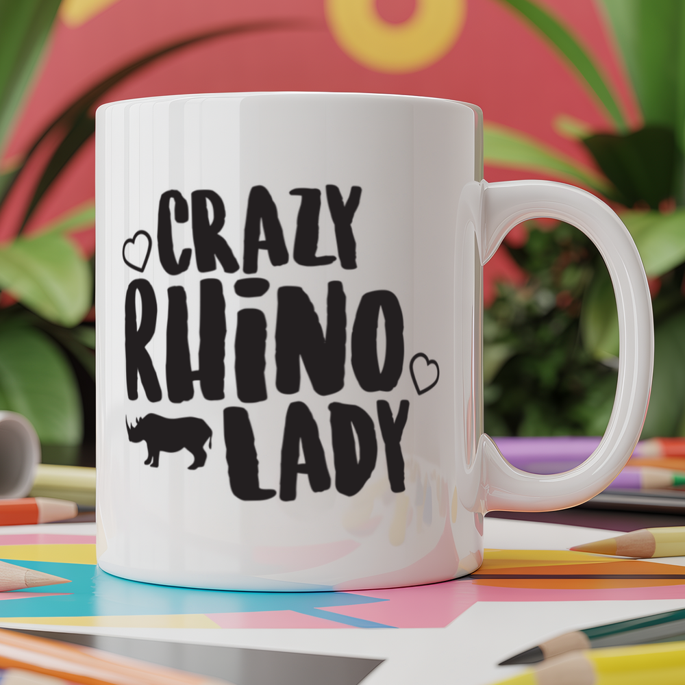 Crazy rhino lady