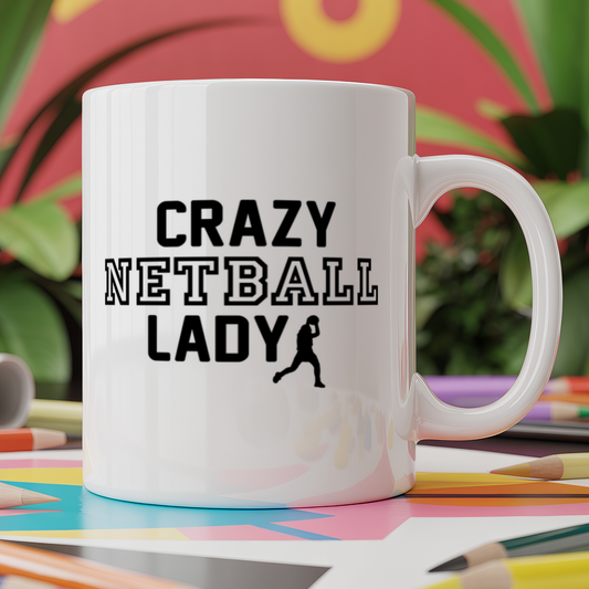 Crazy Netball Lady