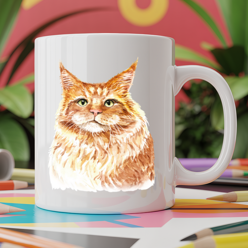 Maine coon - Ginger Cat