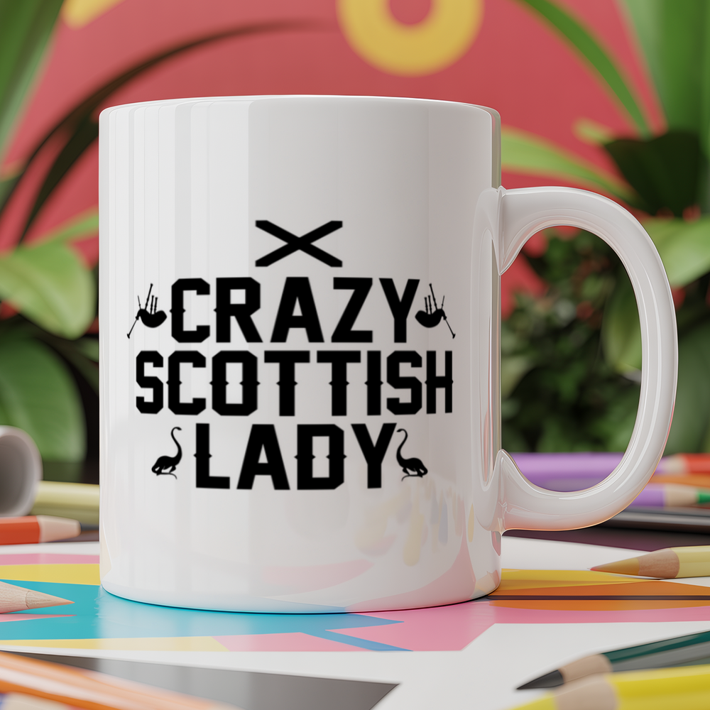 Crazy Scottish lady