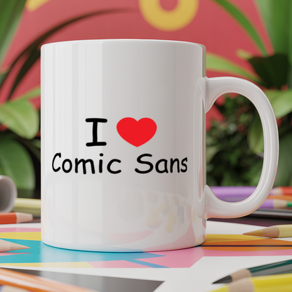 I love comic sans