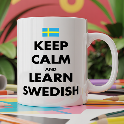 Keep calm and learn Swedish