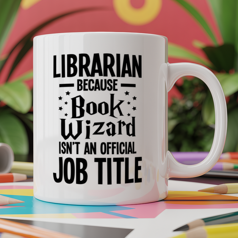 Librarian Because Book Wizard Isn't an Official Job Title