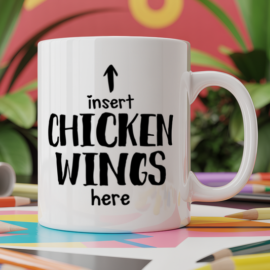 Insert chicken wings here