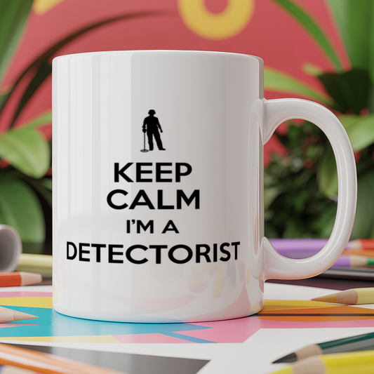 Keep Calm I'm a Detectorist Metal Detecting