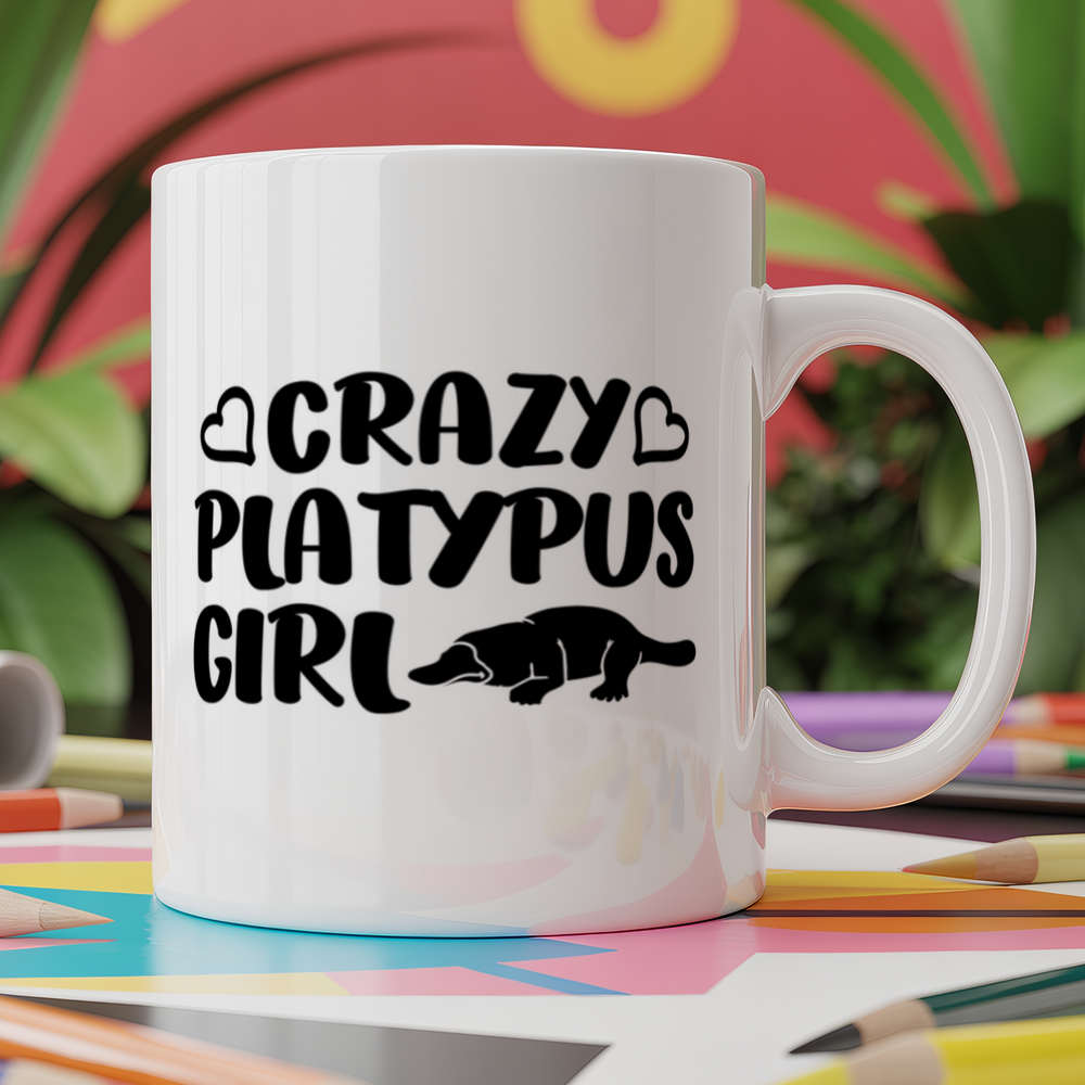 Crazy platypus girl