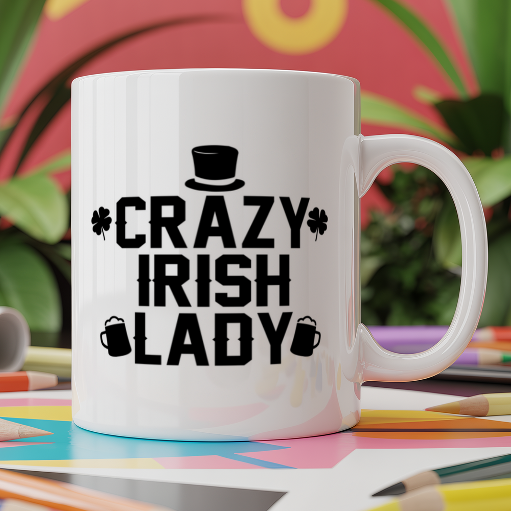 Crazy Irish lady