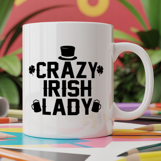 Crazy Irish lady