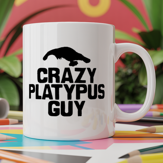 Crazy platypus guy