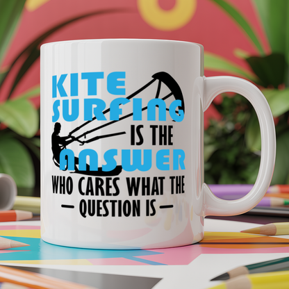 Kitesurfing is the answer who cares what the question is