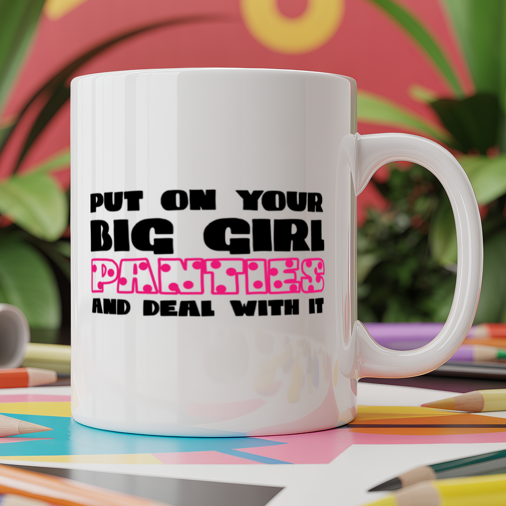 Put on your big girl panties and deal with it