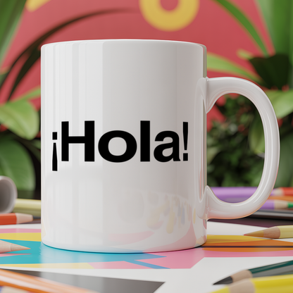 Hola Spanish Greeting