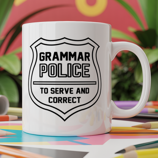 Grammar Police To serve and correct