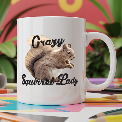 Crazy Squirrel Lady
