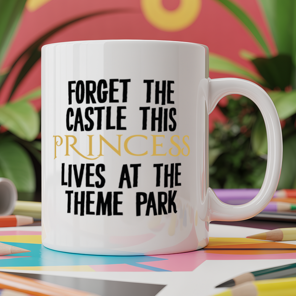 Forget the castle this princess lives at the theme park